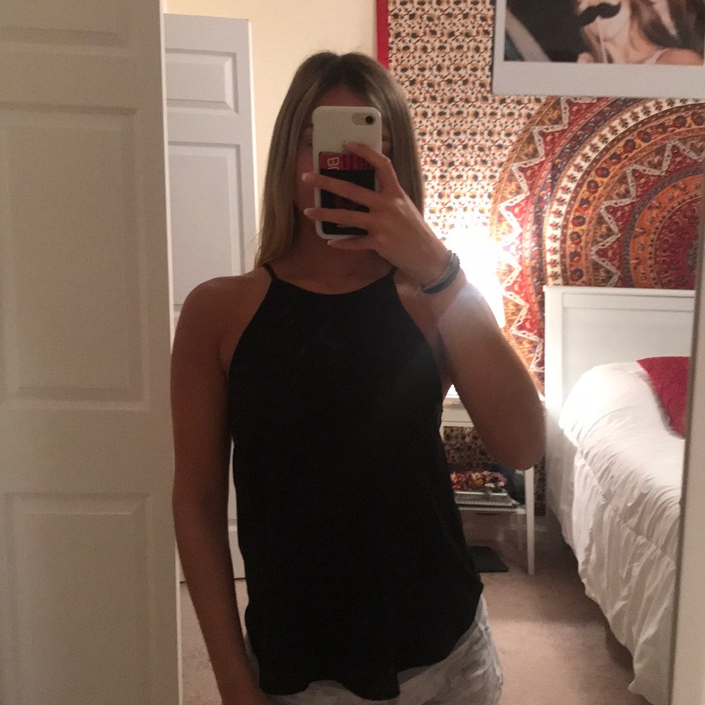 Abercrombie high neck tank